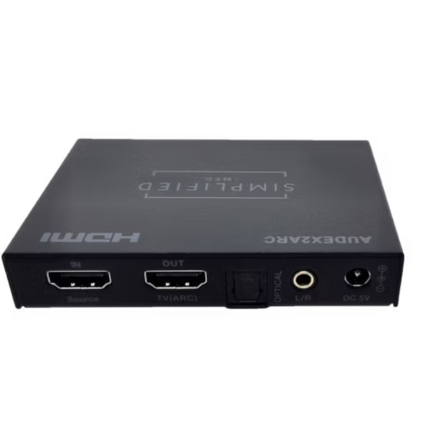 Simplified AUDEX2ARC 48Gbps HDMI 2.1b Audio Extractor Supports HDR/DolbyVision™
