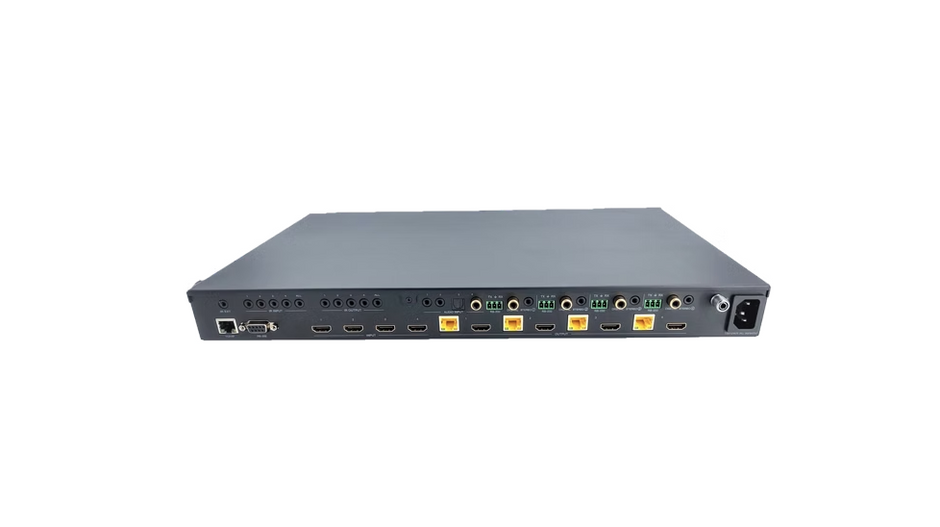 Simplified M44KT Scaling HDBaseT 4x4 HDMI Matrix Kit over CAT5e/6/7 cable