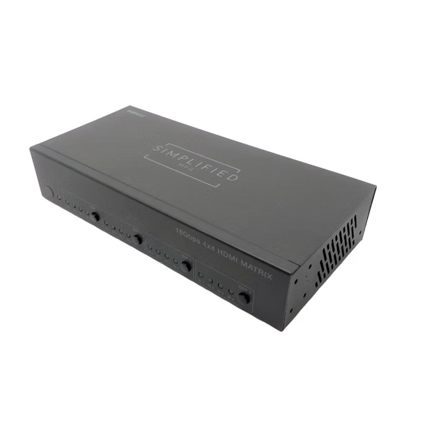 Simplified RM44C 4x4 HDMI 2.0b (18Gbps) Fast Switch/Scaling Matrix Switch