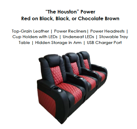 Texas Theater Seating "The Houston"