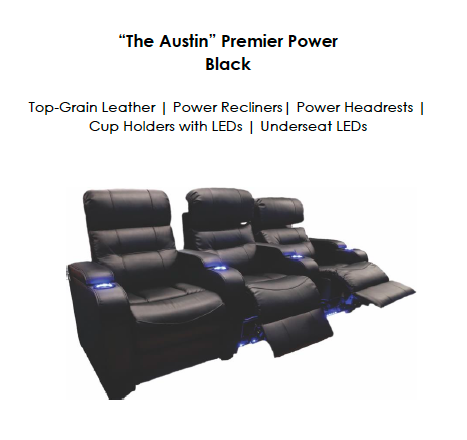 Texas Theater Seating "The Austin Premier"