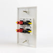 Speaker Snap SSKPW12 Keystone Insert Binding Posts 6 Pairs / 12 Pieces (White)