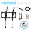 Medium TV Mounting Bundle (56–65