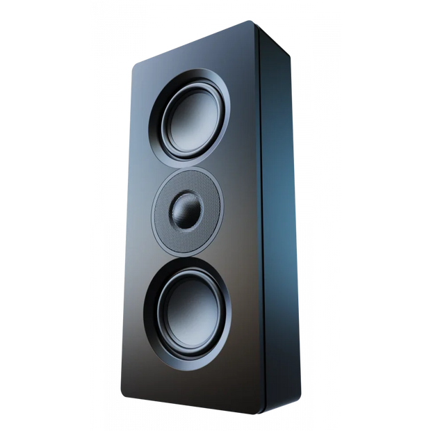 Elac Muro 4" On-Wall Sealed Cabinet Speaker - Black, Each