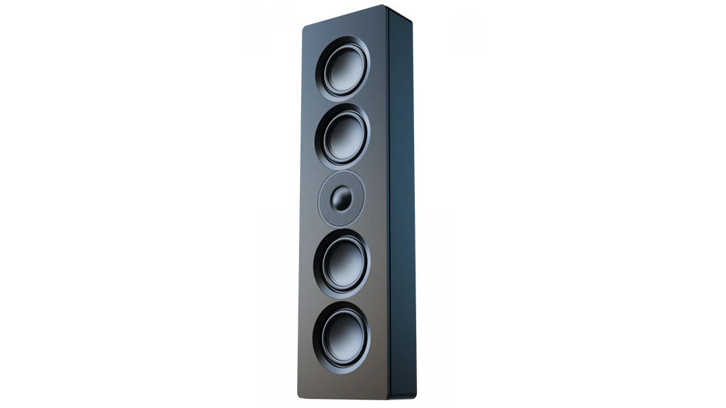 Elac Muro 4" x 2 On-Wall Speaker -Sealed - Black, Each