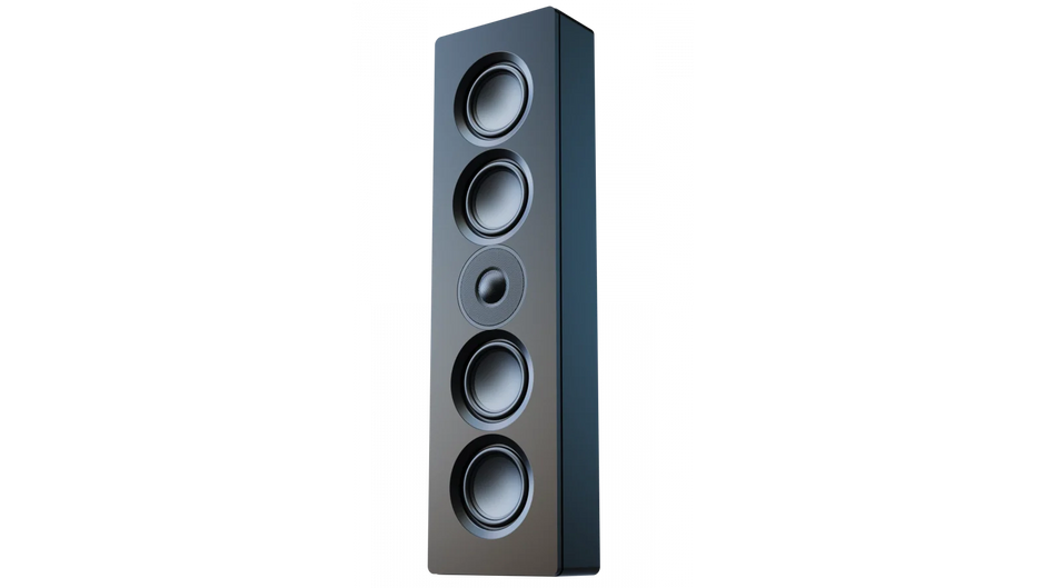 Elac Muro 4" x 2 On-Wall Speaker -Sealed - Black, Each