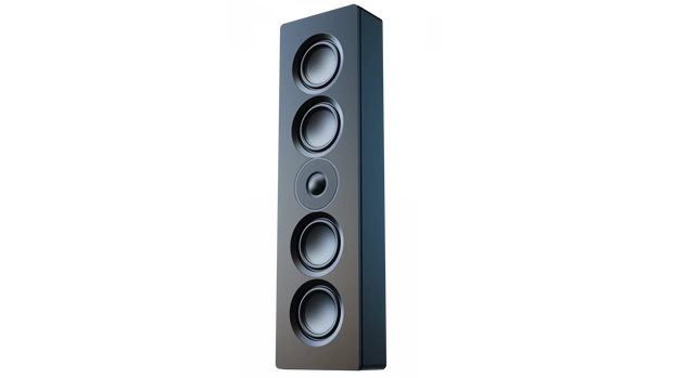 Elac Muro 4" x 2 On-Wall Speaker -Sealed - Black, Each