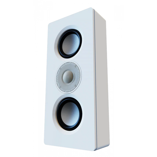 Elac Muro 4" On-Wall Sealed Cabinet Speaker - White, Each