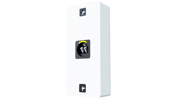 Elac Muro 4" On-Wall Sealed Cabinet Speaker - White, Each
