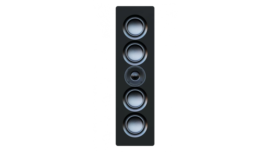 Elac Muro 4" x 2 On-Wall Speaker -Sealed - Black, Each