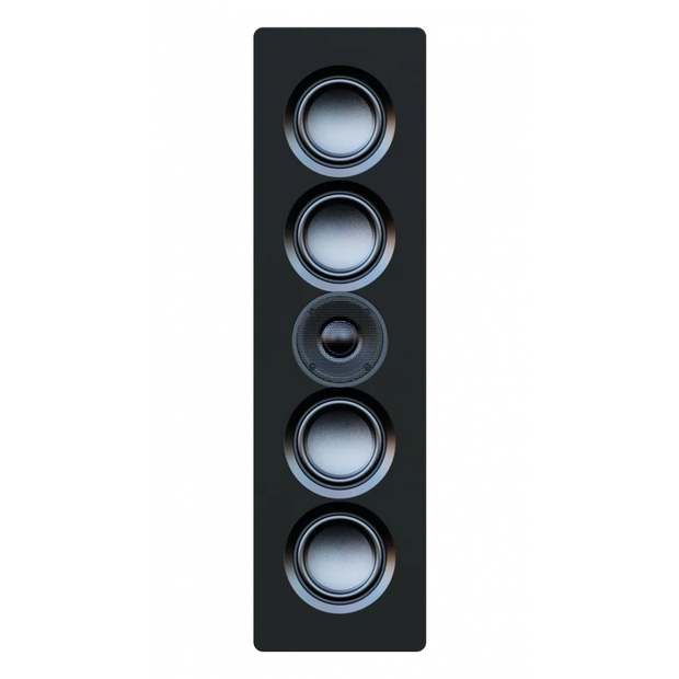 Elac Muro 4" x 2 On-Wall Speaker -Sealed - Black, Each