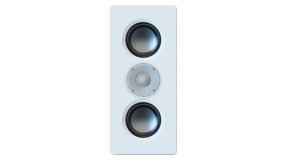 Elac Muro 4" On-Wall Sealed Cabinet Speaker - White, Each