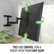 Sanus VODLF125-B2 Outdoor Premium Large Full-Motion Mount of TV's 40-85