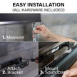 Sanus WSSAWM1-B2 Extendable Soundbar Wall Mount for Arc & Arc Ultra.  BLACK