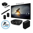 Essentials Wireless 5.1 Bundle (Laser Projector – ~2,500,000:1 Contrast / 2,200 lm)
