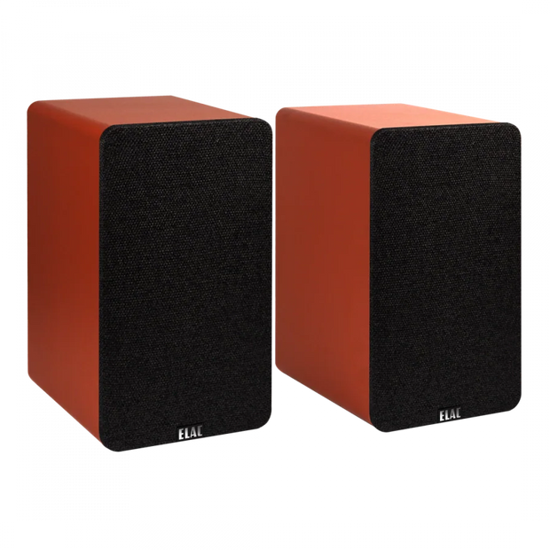 Elac 4.5" Debut ConneX Powered Monitor Speakers - Orange, Pair