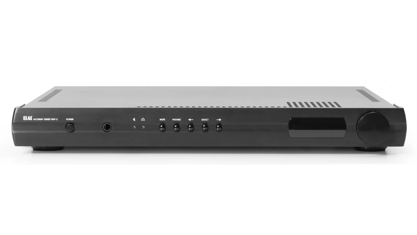 Elac Alchemy DDP-2 Preamplifier/DAC/Roon End point - Black, Each