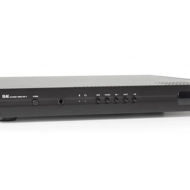 Elac Alchemy DDP-2 Preamplifier/DAC/Roon End point - Black, Each
