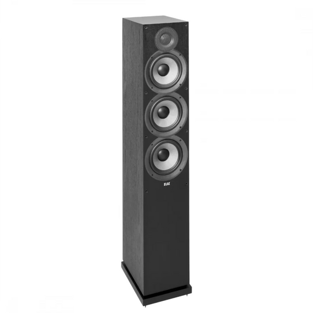 Elac 6.5"  Debut 2.0 F5.2 Floorstanding Speaker - Black, Each