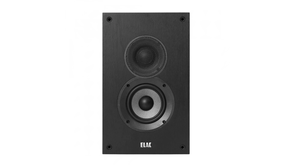 Elac 4" On-Wall Speakers - Black, Pair