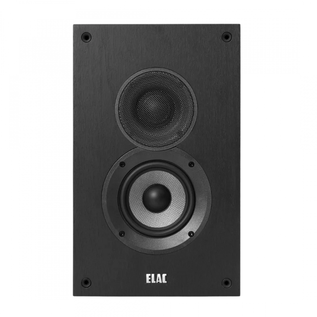 Elac 4" On-Wall Speakers - Black, Pair