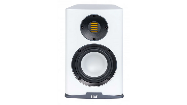 Elac 5.25" Carina Bookshelf Speakers - Satin White, Pair