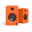 Kanto RENMO 200W Powered Bookshelf Speakers with HDMI ARC, USB-C, and Bluetooth 5.3 - Matte Orange, Pair