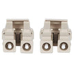 Intellinet 750066 3 m LC to LC UPC Fiber Optic Patch Cable, 3.0 mm, Duplex, LSZH, OM3 Multimode, Aqua