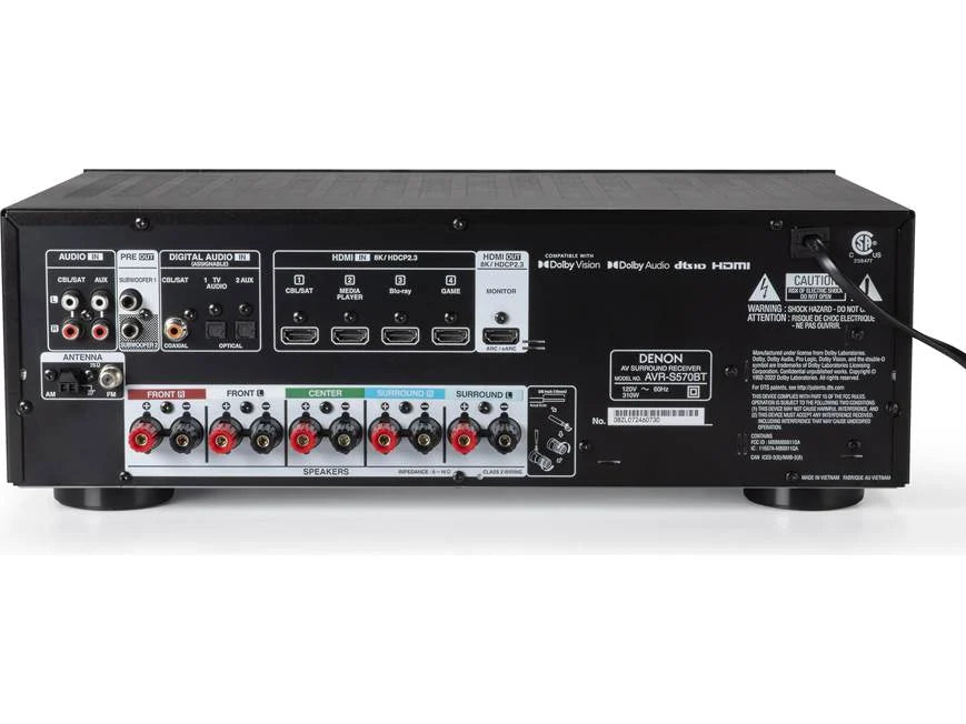 Denon DEN-AVR-S570BT