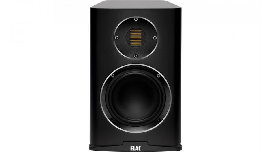Elac 5.25" Carina Bookshelf Speakers - Satin Black, Pair