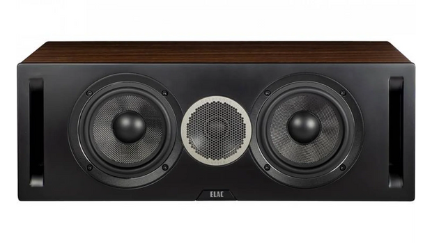 Elac 5.25" Debut Reference DCR52 Center Speaker - Walnut/Black, Each