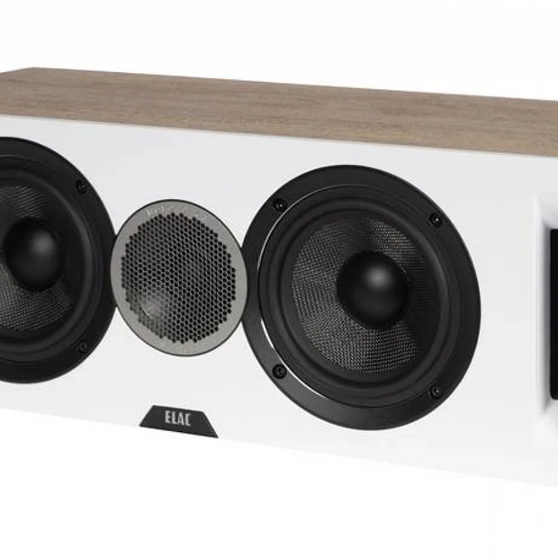 Elac 5.25" Debut Reference DCR52 Center Speaker - Oak/White, Each
