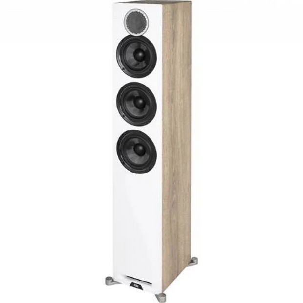 Elac 5.25" Debut Reference DFR52 Floorstanding Speaker (Oak/White)