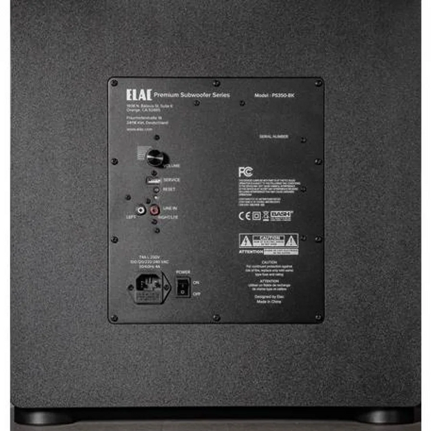 Elac 12" Varro Premium Powered Subwoofer - Black, Each