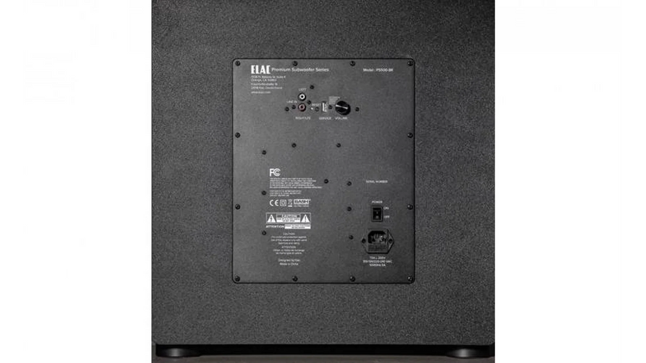 Elac 15" Varro Premium Powered Subwoofer - Black, Each
