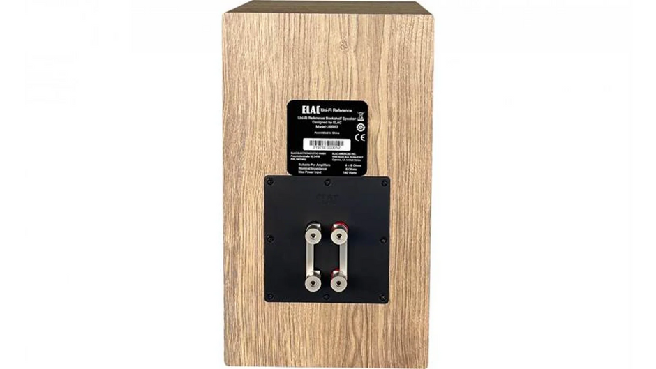 Elac 6.5" UniFi Reference Bookshelf Speaker - Oak/White, Pair