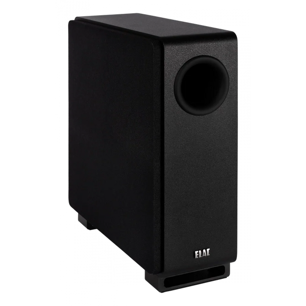 Elac Muro 8" 125W Thin Powered Subwoofer - Black, Each