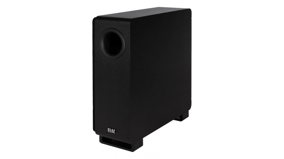 Elac Muro 8" 125W Thin Powered Subwoofer - Black, Each