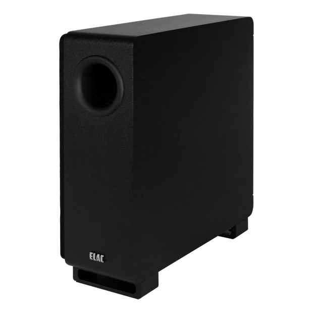 Elac Muro 8" 125W Thin Powered Subwoofer - Black, Each