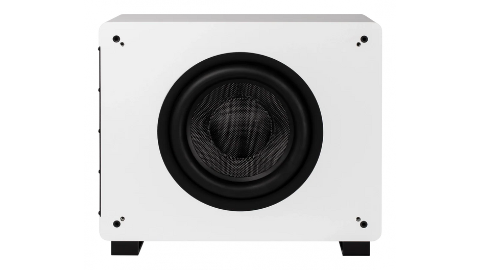 Elac SUB2020-W Muro 10" 250W Thin Powered Subwoofer - White, Each