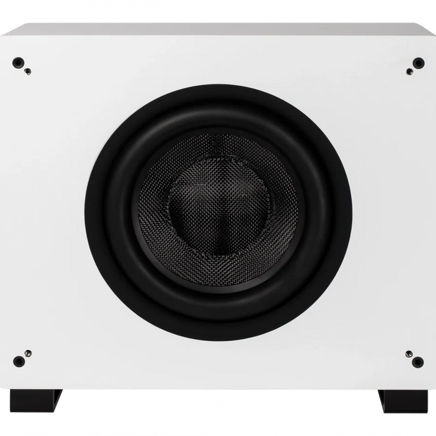 Elac SUB2020-W Muro 10" 250W Thin Powered Subwoofer - White, Each