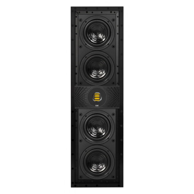 Elac Vertex III JET 6.5" x 2 In-Wall Sealed Cabinet Speaker - White, Each