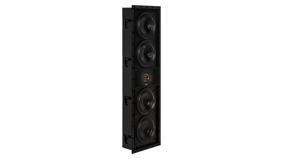 Elac Vertex III JET 6.5" x 2 In-Wall Sealed Cabinet Speaker - White, Each