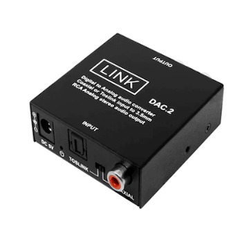 LINK DAC.2 Digital to Stereo Audio Converter - AV Expeditors