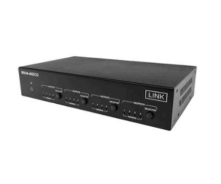 LINK MX44-4KECO HDMI Matrix Switcher - AV Expeditors