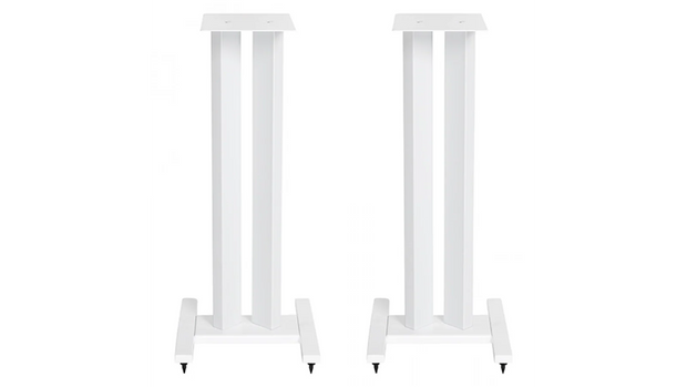 Elac 23" Steel Speaker Stands - White, Pair