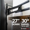MantelMount MM340 Standard Pull Down TV Mount