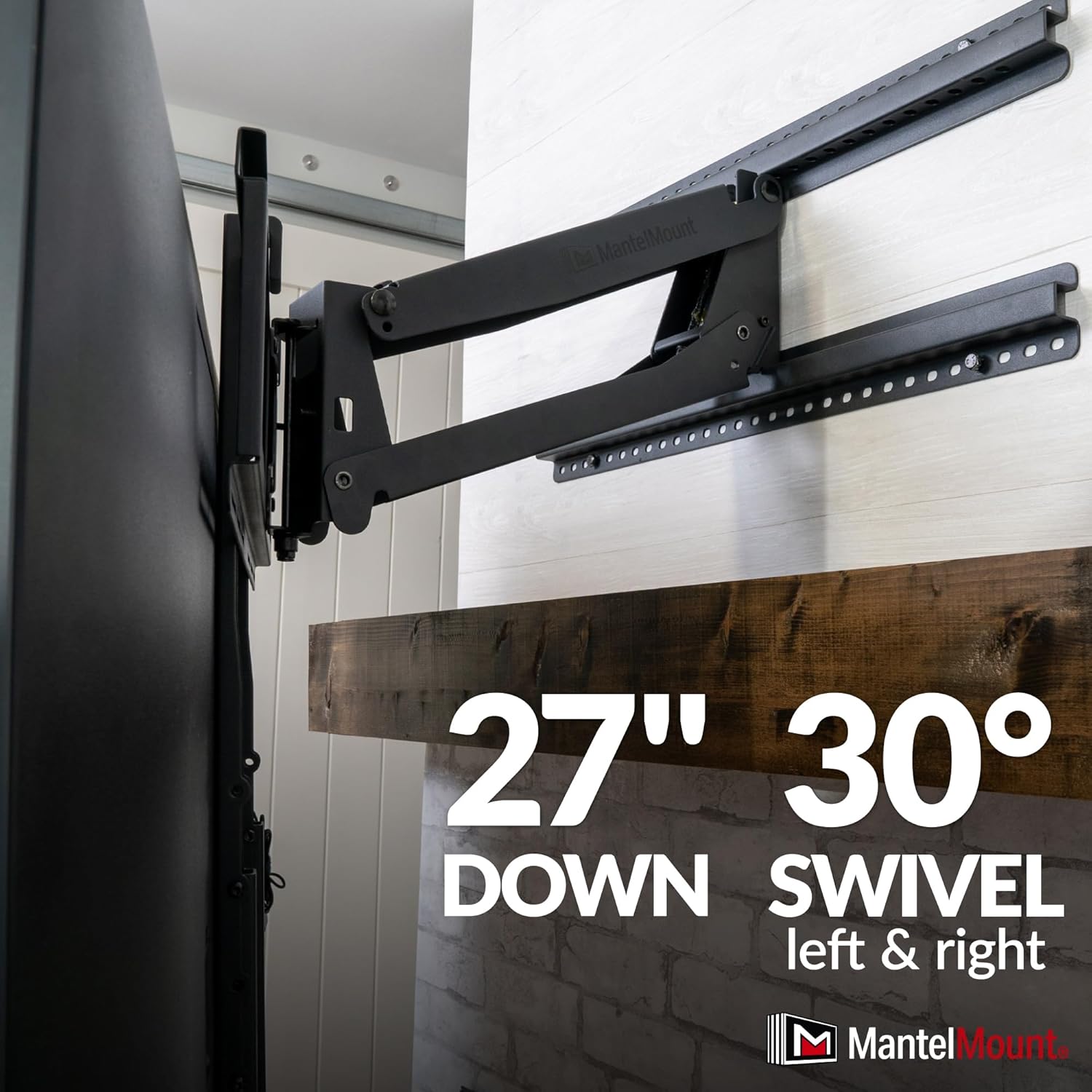 MantelMount MM340 Standard Pull Down TV Mount