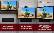 MantelMount MM700 Premier Pull Down TV Mount