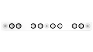 Elac Muro Large 3-Channel Passive Soundbar - White, Each